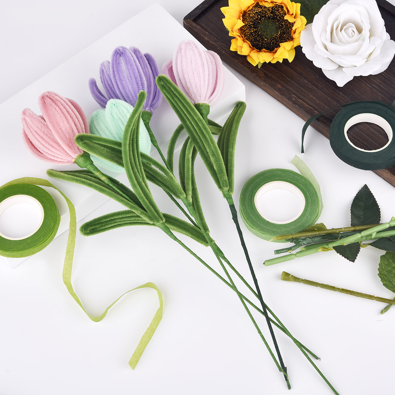30 ярдов лента с цветочным сте – обзор и цена Florist Supply Bulk