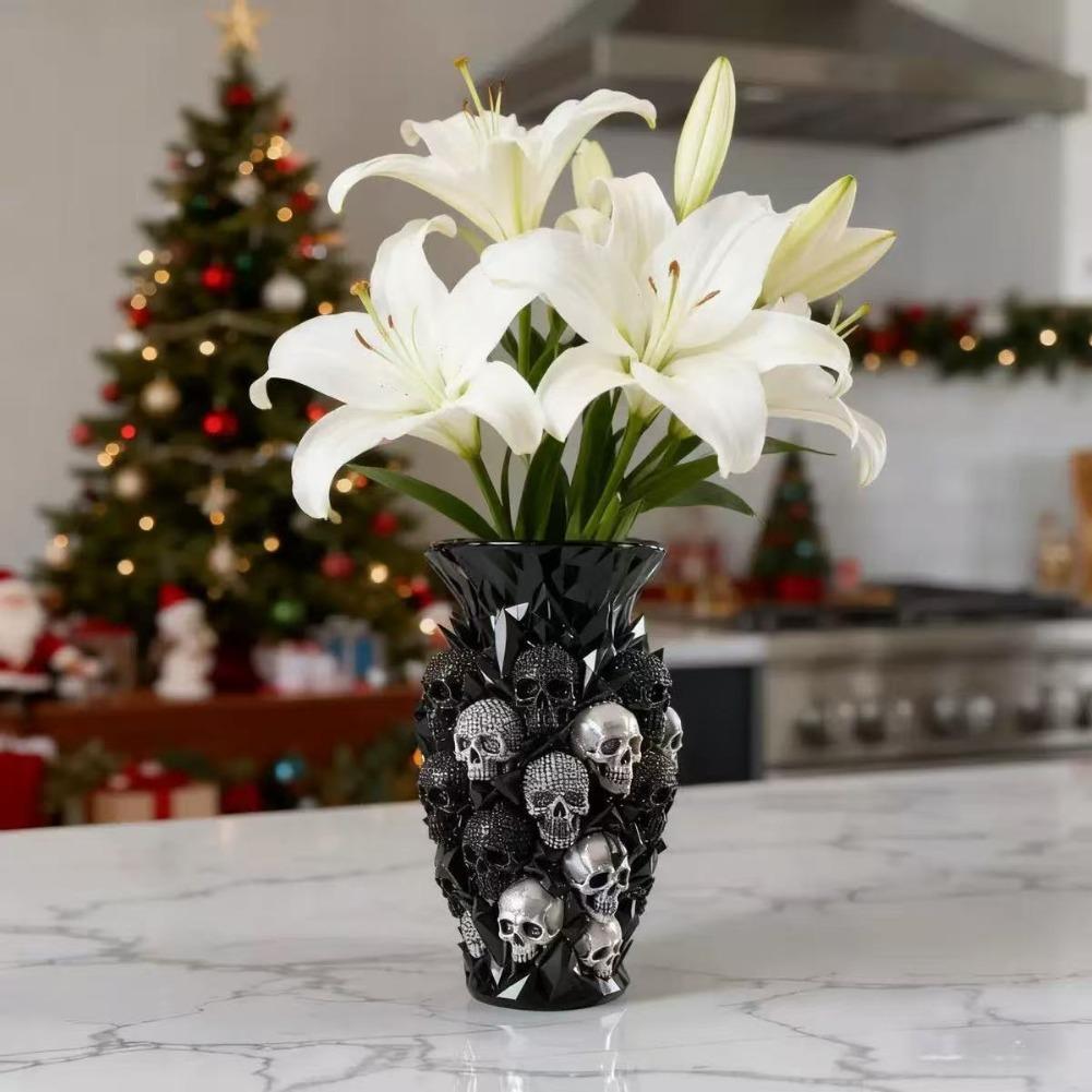 Готическая ваза в виде черепа  – обзор и цена Florist Supply Vases