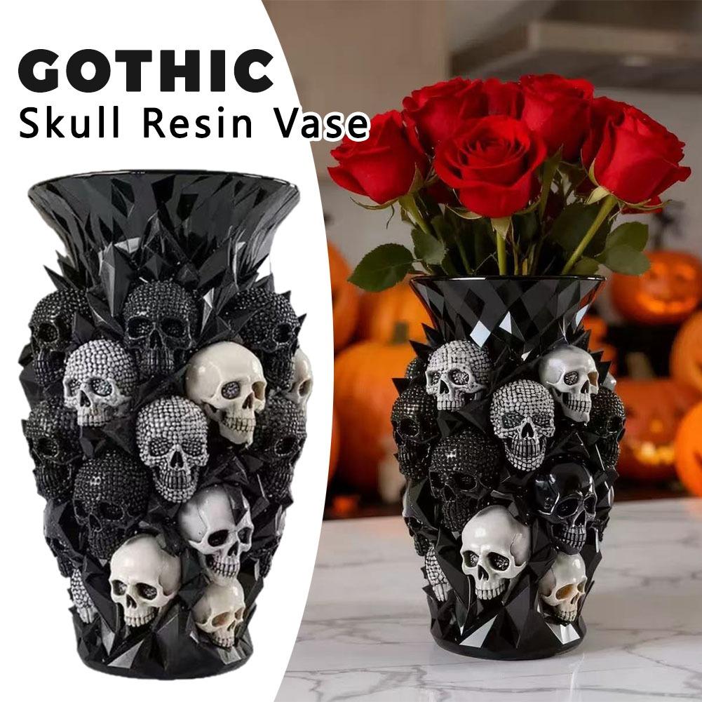 Готическая ваза в виде черепа  – обзор и цена Florist Supply Vases