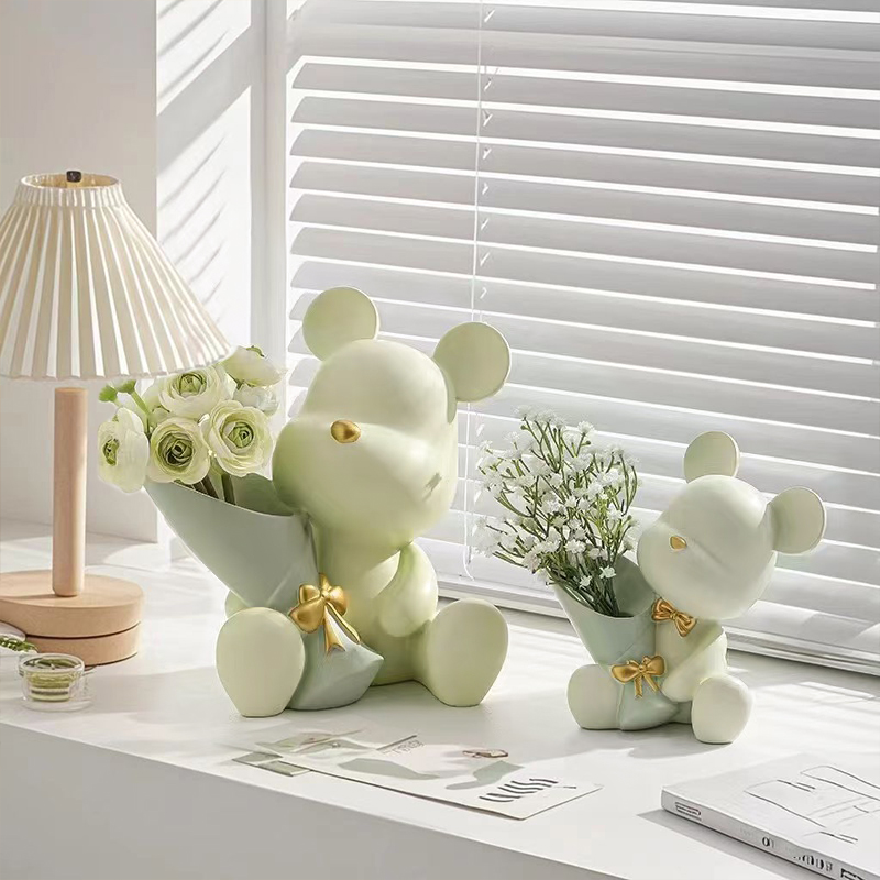 Милая мини-ваза с медвежонком, – обзор и цена Florist Supply Vases