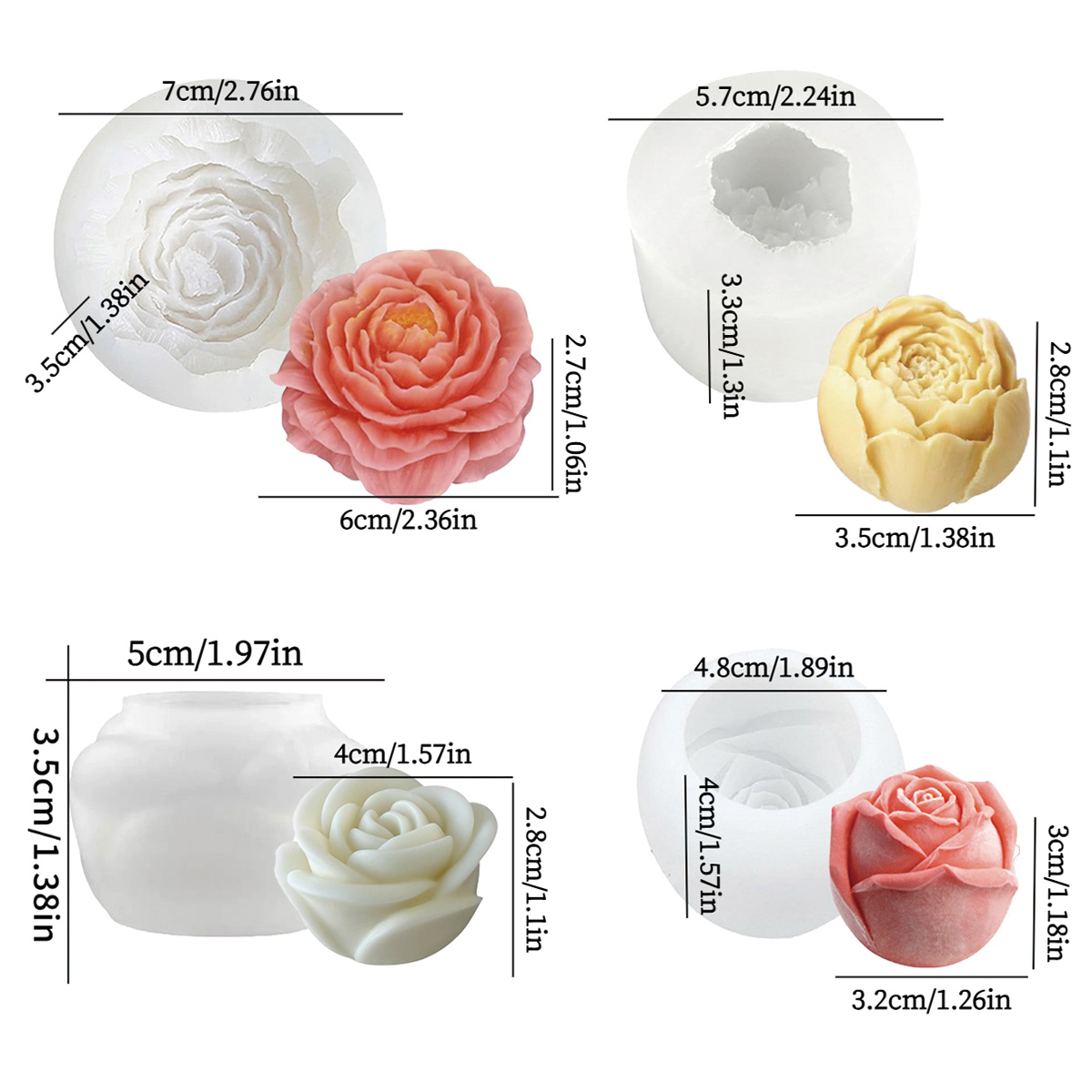 Набор из 4 форм для цветов — п – обзор и цена Florist Supply Bulk